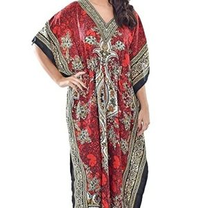 Red caftan, XL